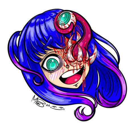 Maki X Mimic 2026 sticker design // done in Adobe Illustrator